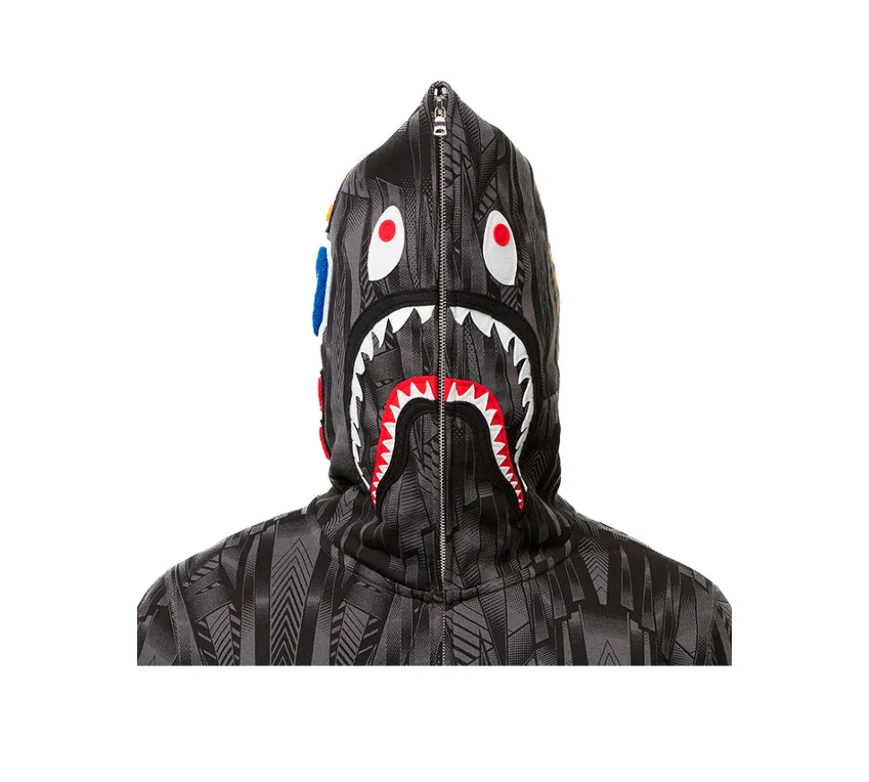 A Bathing Ape Bape - Speed Racer Shark Full Zip Hoodie