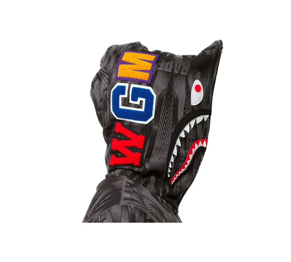 A Bathing Ape Bape - Speed Racer Shark Full Zip Hoodie
