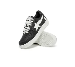 A Bathing Ape Bape Sta Low - #3 Line Camo Black