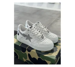 A Bathing Ape Bape Sta Low 40 - #3 Line Camo White (USADO)