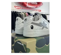 A Bathing Ape Bape Sta Low 40 - #3 Line Camo White (USADO)