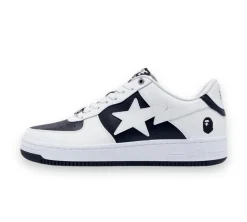 A Bathing Ape Bape Sta Low - #6 Patent Leather Pack Black