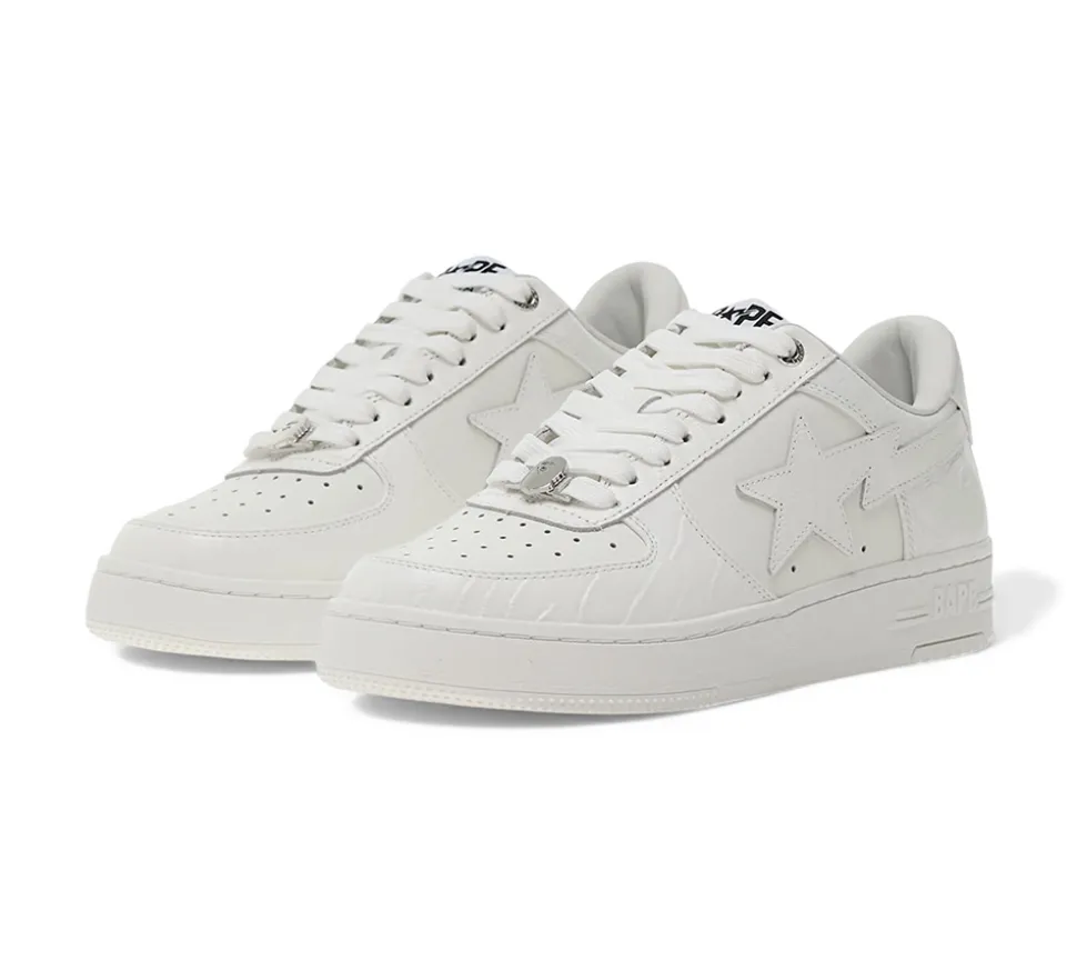 A Bathing Ape Bape Sta - #3 White
