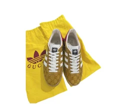 adidas Gazelle (42) - Gucci Original GG Beige Brown (USADO)