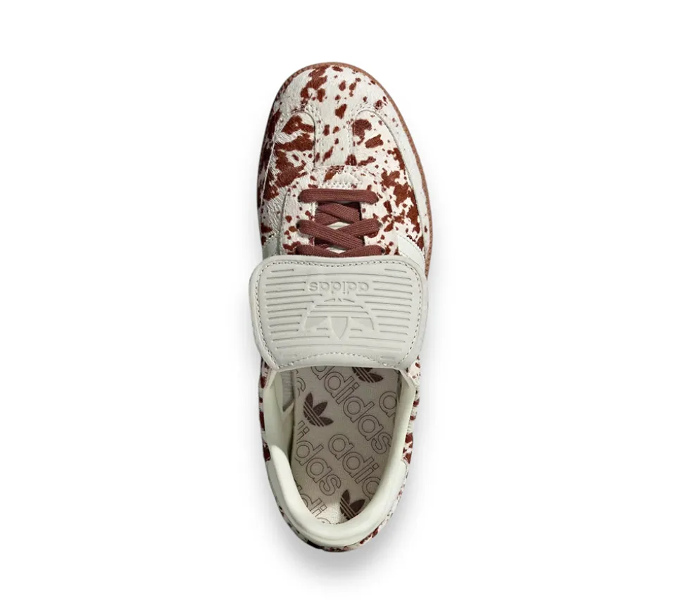 adidas Samba LT - Cow Print Brown White