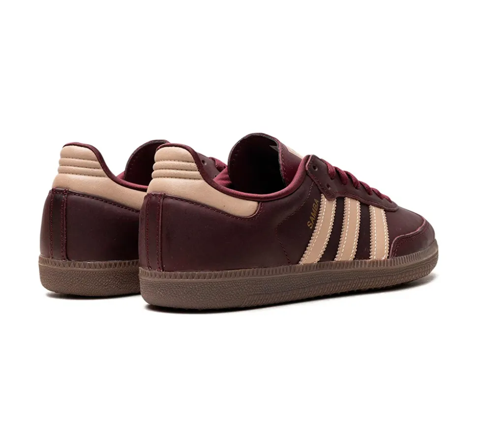 Adidas Samba OG - Maroon Crystal Sand