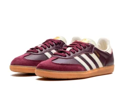 adidas Samba OG - Maroon Gold Metallic