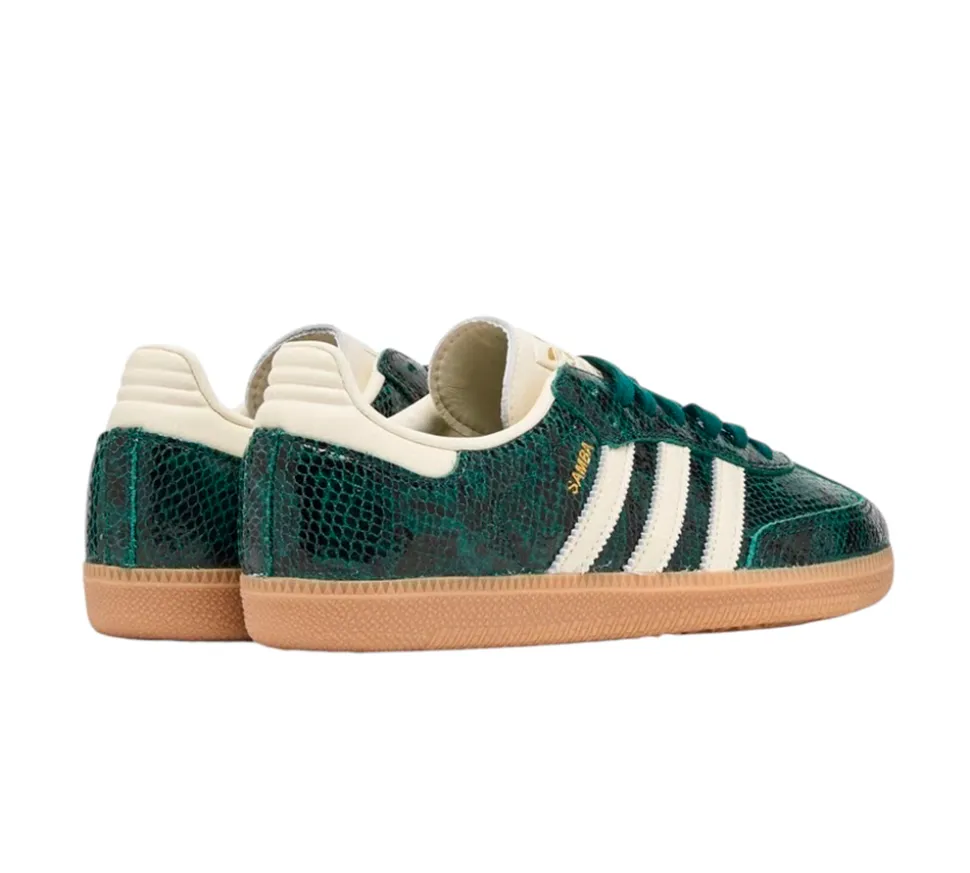 adidas Samba OG - Snakeskin Collegiate Green