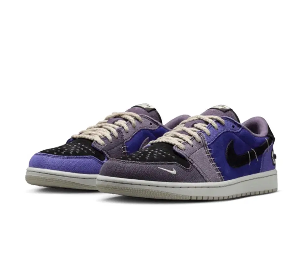 Air Jordan 1 Retro Low OG - Zion Williamson Voodoo Alternate