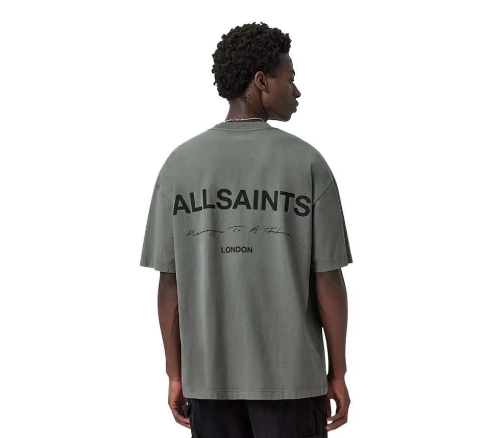 AllSaints Future Short Sleeve T-Shirt - Gastor Green