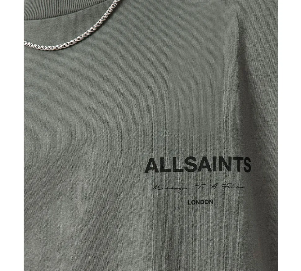 AllSaints Future Short Sleeve T-Shirt - Gastor Green