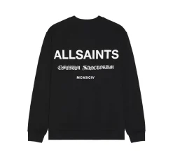 ALLSAINTS Sanctum Crewneck Sweatshirt - Black