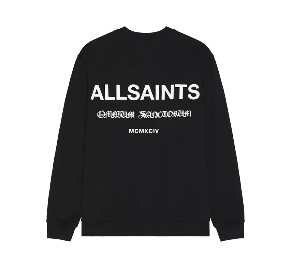 ALLSAINTS Sanctum Crewneck Sweatshirt - Black