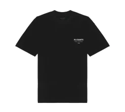AllSaints Underground Crew T-shirt - Jet Black