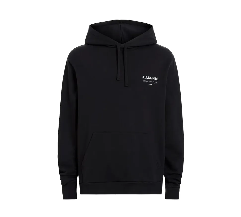 AllSaints Underground Hoodie - Black