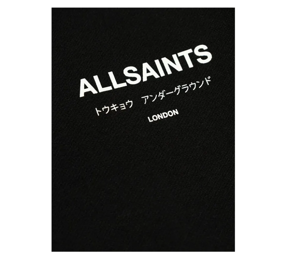 AllSaints Underground Hoodie - Black