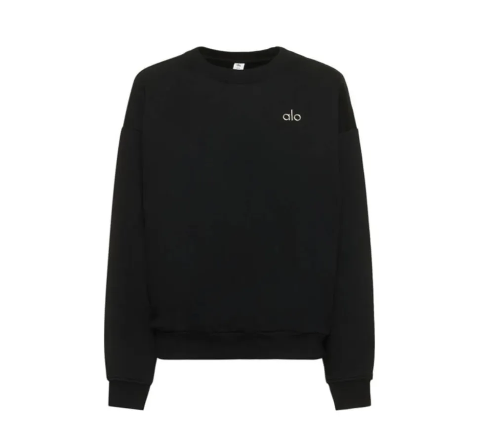 Alo Yoga Accolade Crewneck Pullover - Black