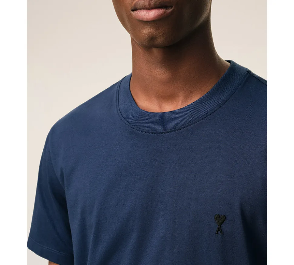 Ami De Coeur Cotton T-shirt - Blue