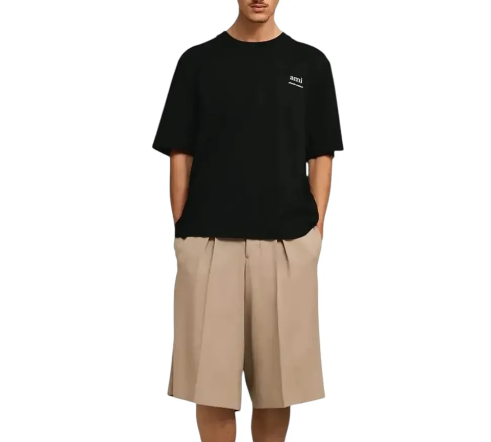 AMI PARIS Ami Alexandre Mattiussi T-shirt - Black