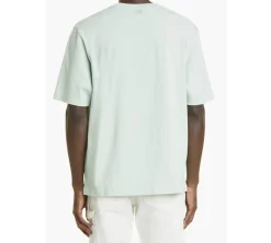 Ami Paris AMI de Coeur Tone-On-Tone T-shirt - Aqua
