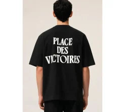 Ami Paris Organic Cotton T-shirt - Black