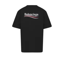 Balenciaga Political Campaign T-shirt - Black