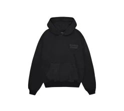 Broken Planet Basics Hoodie - Washed Midnight Black