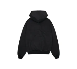 Broken Planet Basics Hoodie - Washed Midnight Black