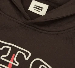 Broken Planet Out Of Service Hoodie - Brown