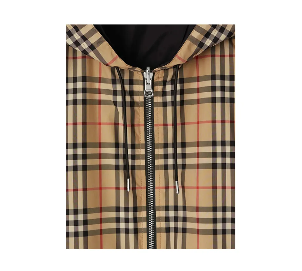 Burberry Reversible Vintage Check Jacket (XL) - Black Pattern (USADO)