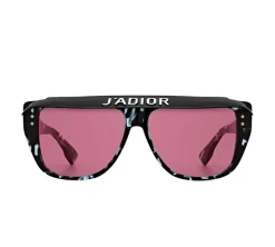 Christian Dior Sunglasses - Havana blue w/ pink lenses