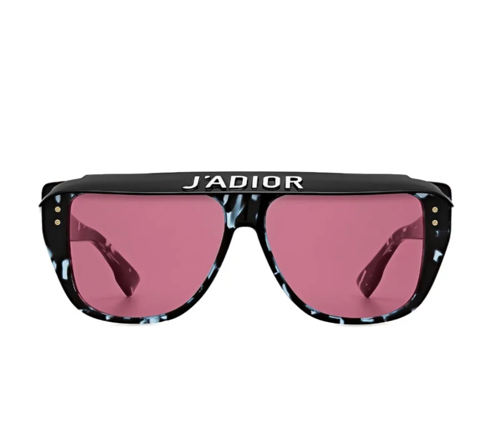 Christian Dior Sunglasses - Havana blue w/ pink lenses