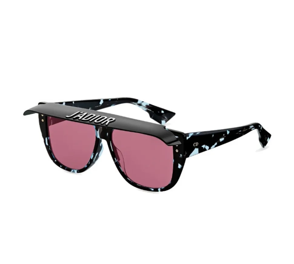 Christian Dior Sunglasses - Havana blue w/ pink lenses