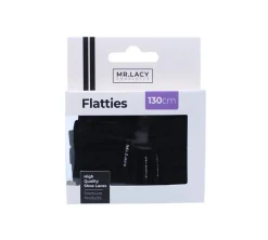 Cordões Mr. Lacy Flatties Black - 10mm