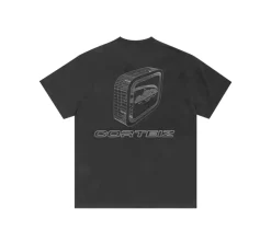 Corteiz Blueprint T-shirt - Black