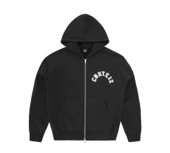 Corteiz Colly Arch Zip Hoodie - Black