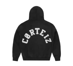 Corteiz Colly Arch Zip Hoodie - Black