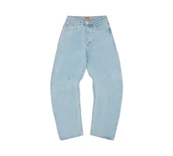 Corteiz Dual Stripe Baggy Jeans - Stone Wash