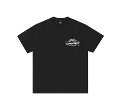 Corteiz Island Stencil T-shirt - Black