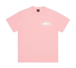 Corteiz OG Island T-shirt - Baby Pink