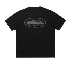 Corteiz OG Island T-shirt Reflective - Black