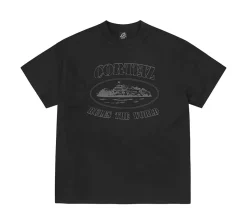 Corteiz Reflective Alcatraz T-shirt - Triple Black