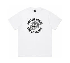 Corteiz Regne Sur Le Monde T-shirt - White