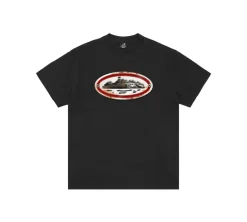 Corteiz Rusty Alcatraz T-shirt - Black