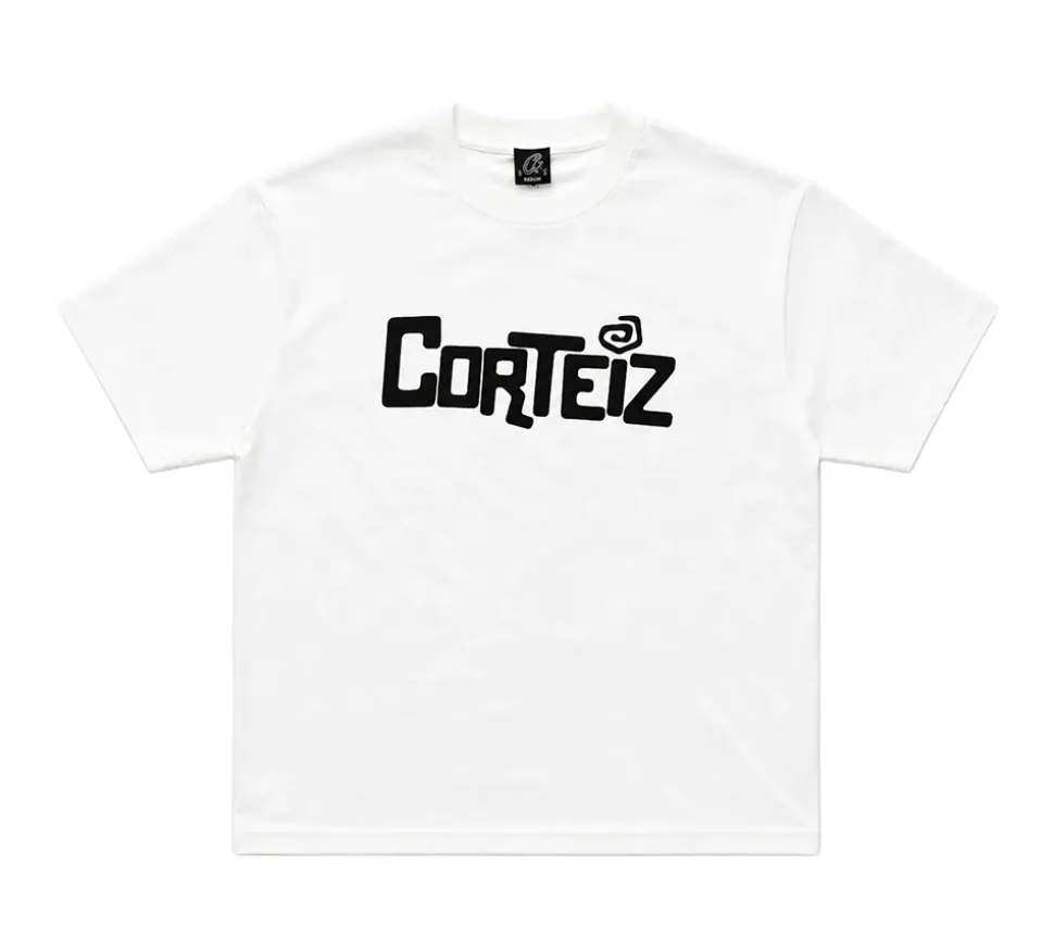 Corteiz Squiggly T-shirt - White