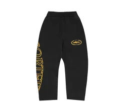 Corteiz Superior Royale Open Hem Pants - Black