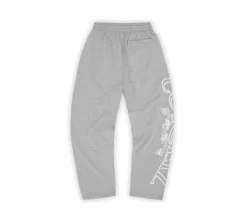 Corteiz Superior Royale Open Hem Pants - Grey