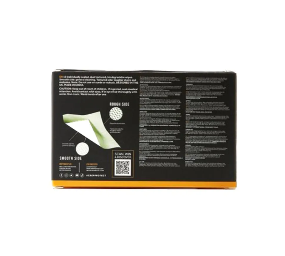 Crep Protect Wipes - Toalhitas de Limpeza