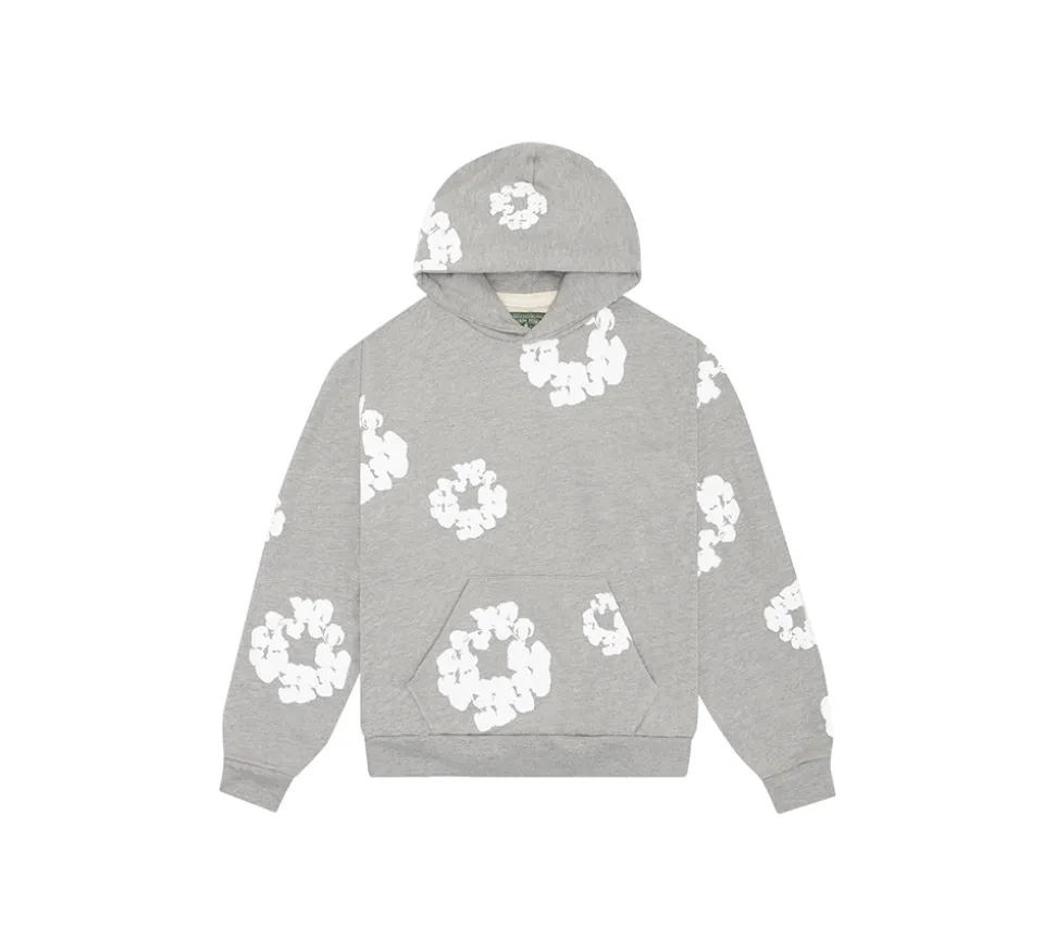 Denim Tears The Cotton Wreath Sweatshirt - Grey