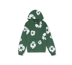 Denim Tears The Cotton Wreath Sweatshirt - Green